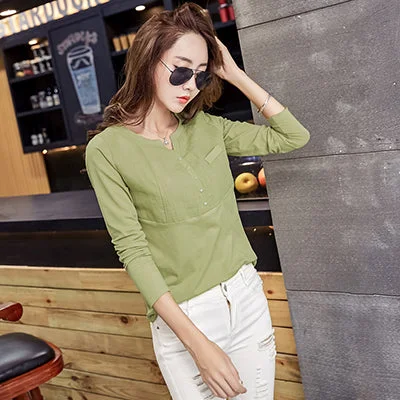 blouse green