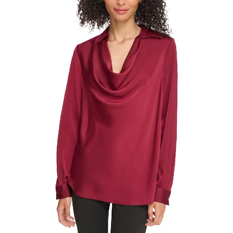 DKNY Womens   Business Work Blouse