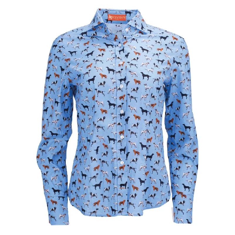 Kevin's Finest Ladies Dog Blouse