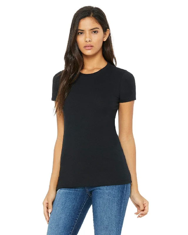 Bella+Canvas Ladies Favorite T-Shirt | Solid Blk Blend