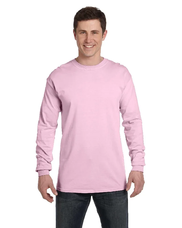 Comfort Colors Garment-Dyed Long Sleeve T-Shirt | Blossom