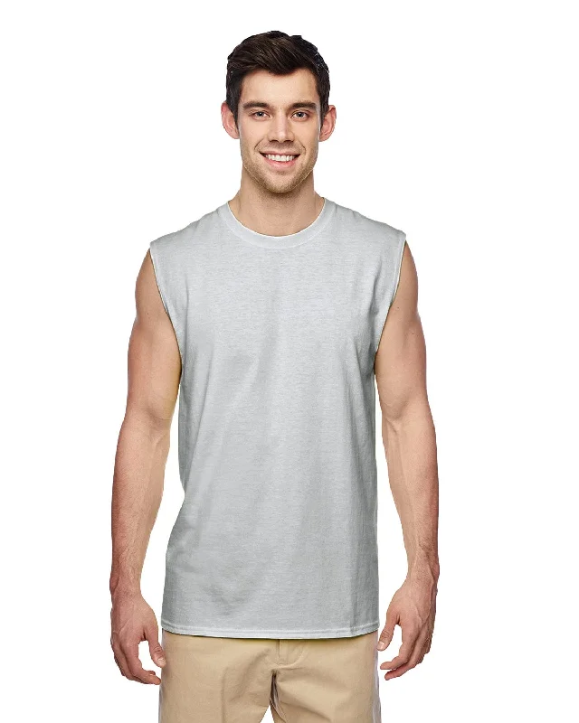 Jerzees Dri-POWER Sleeveless Shooter T-Shirt | Ash