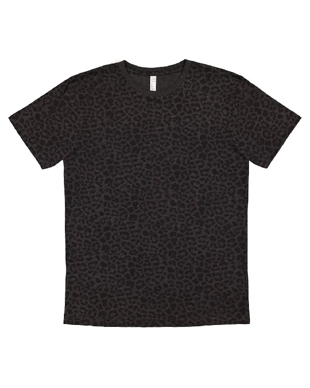 LAT Fine Jersey T-Shirt | Black Leopard