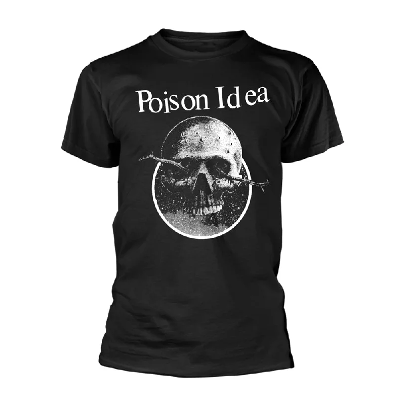 Poison Idea Unisex T-shirt: Skull Logo