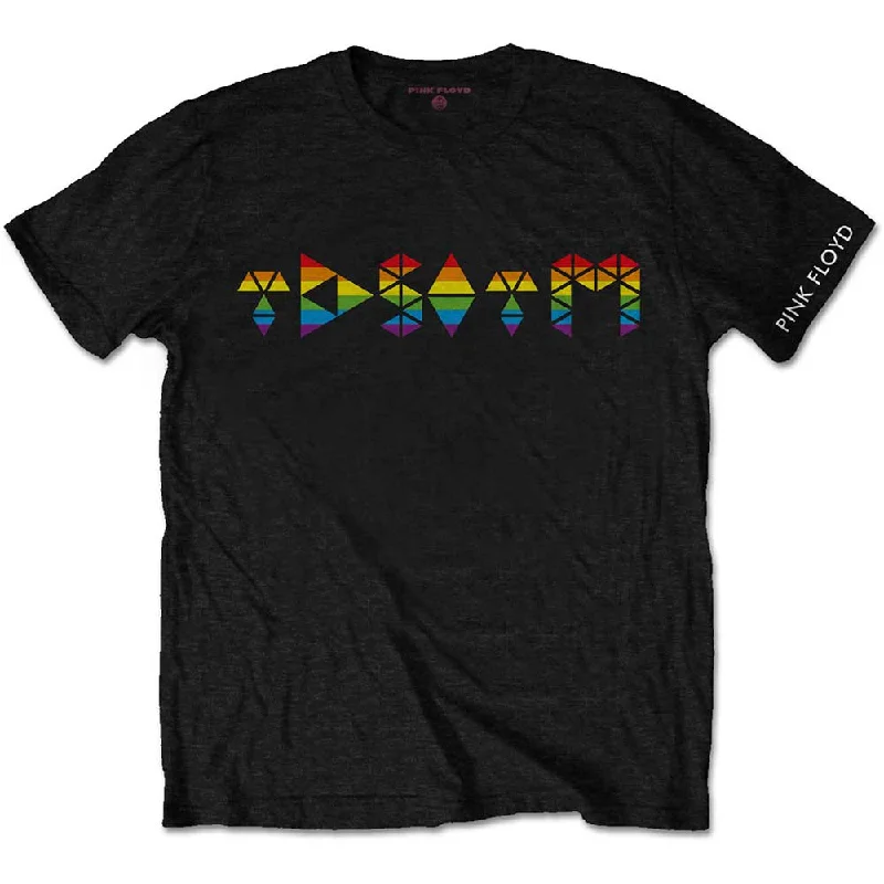 Pink Floyd | Official Band T-Shirt | Dark Side Prism Initials