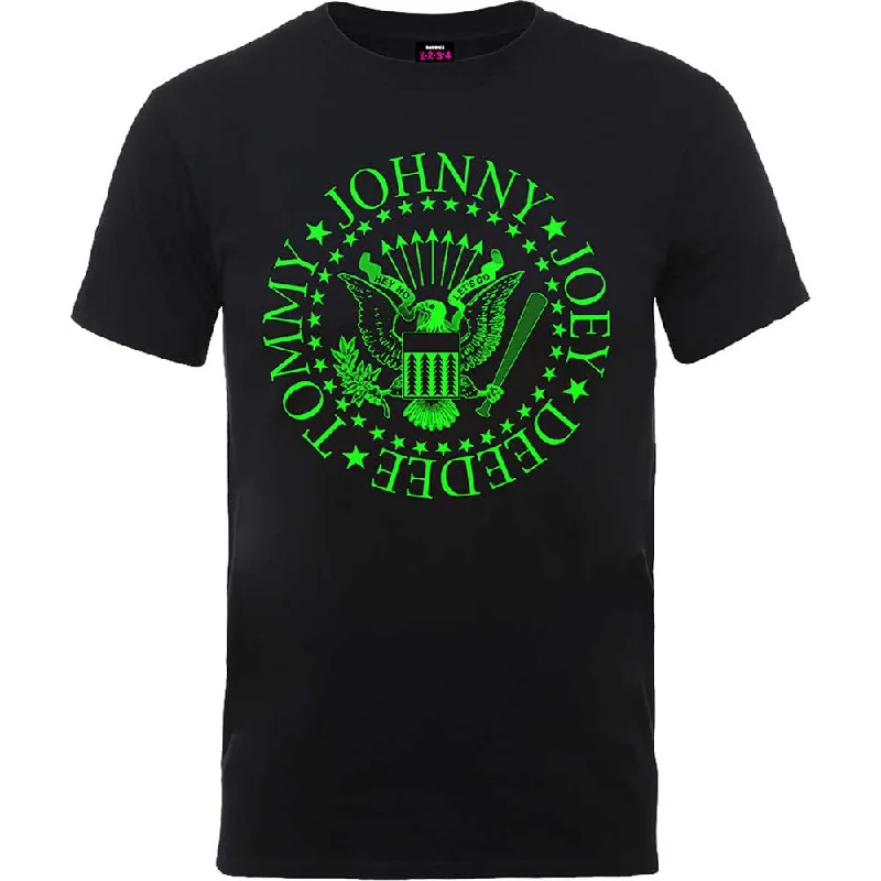 Ramones | Official Band T-Shirt | Green Seal