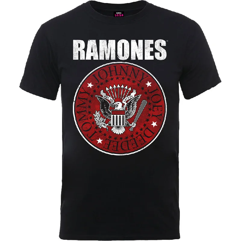 Ramones | Official Band T-Shirt | Red Fill Seal