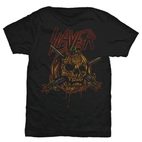 Slayer | Official Band T-Shirt | Skull Pumpkin