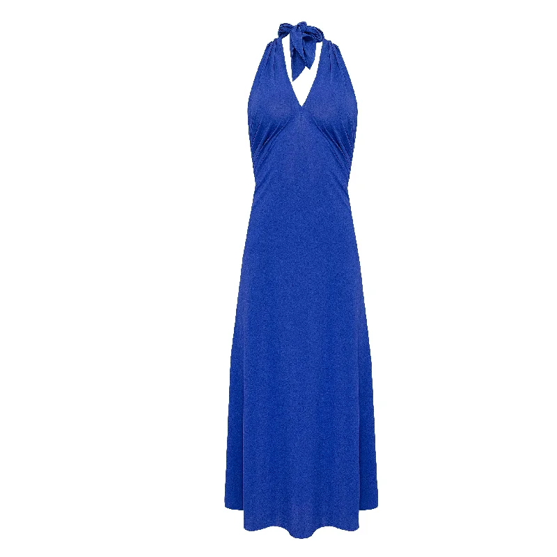 Resort Maxi Dress in Blue