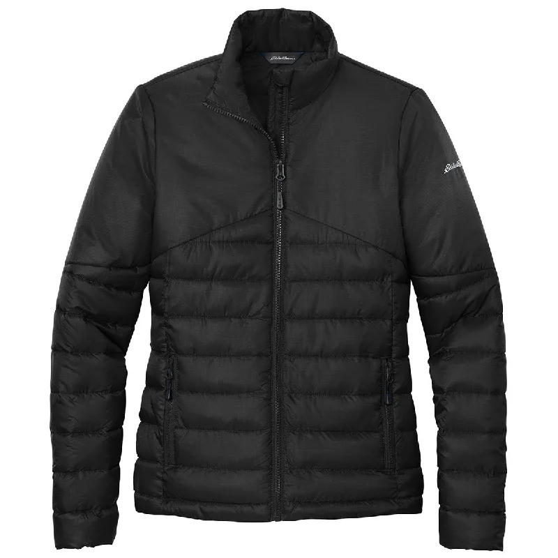 Eddie Bauer Women's Deep Black Quilted Jacket