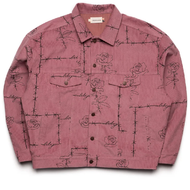 Honor The Gift Trucker Jacket - Mauve