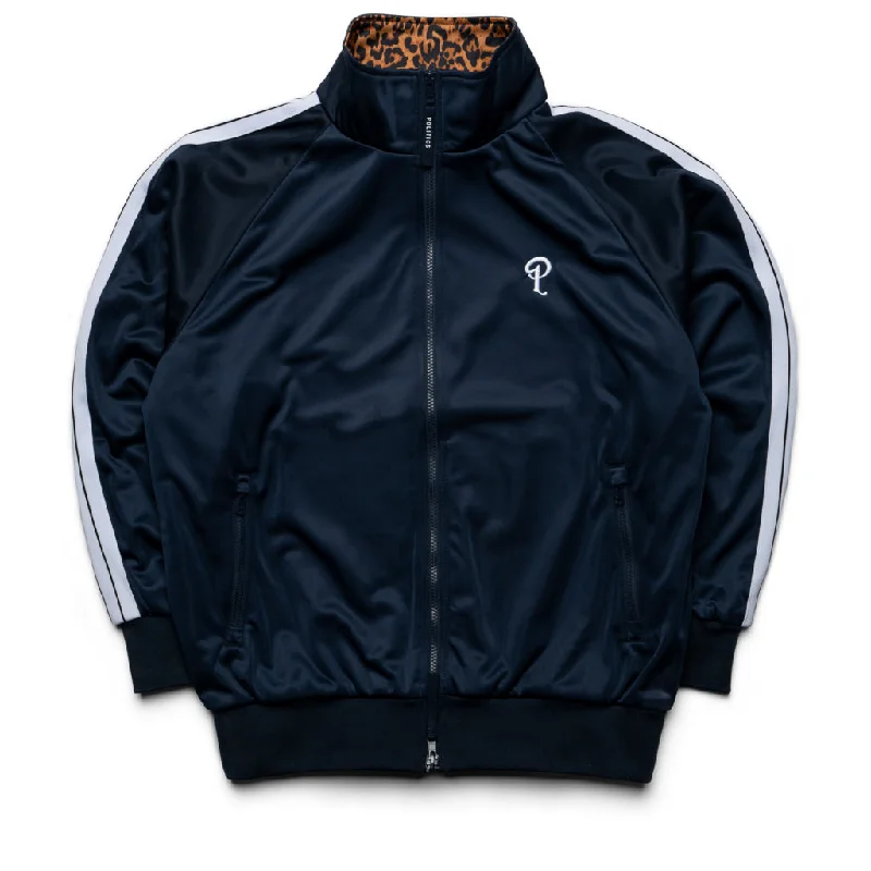 Politics Track Jacket - Navy/White