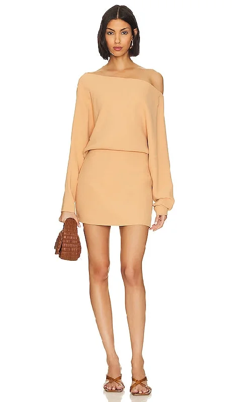 Alexis Katia Mini Dress in Tan