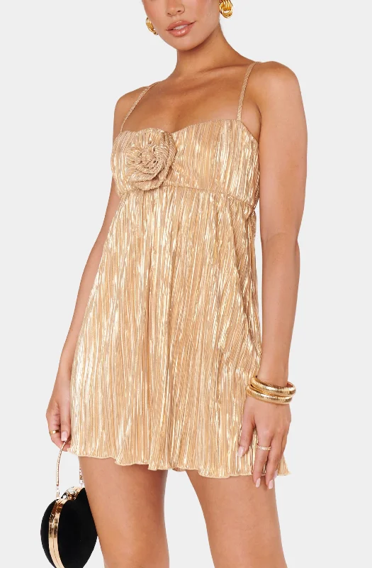 Gold Pleat