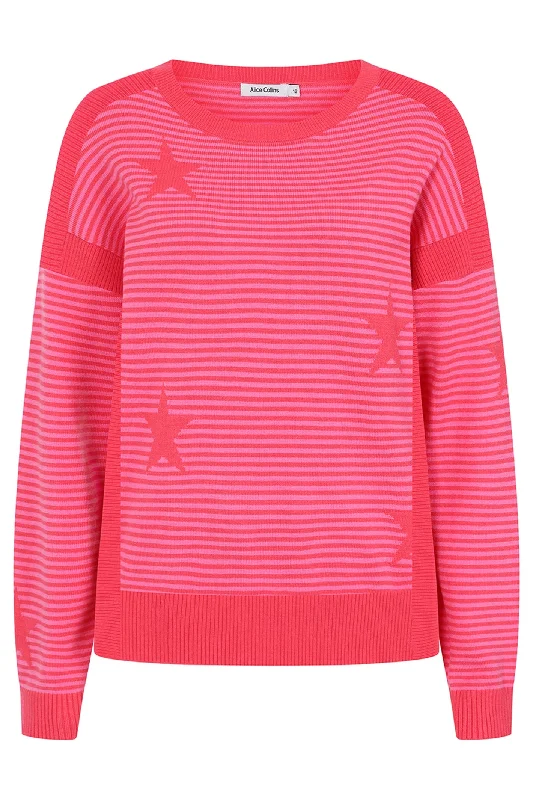 Alice Collins 033A278 Raspberry Hot Pink Una Jumper