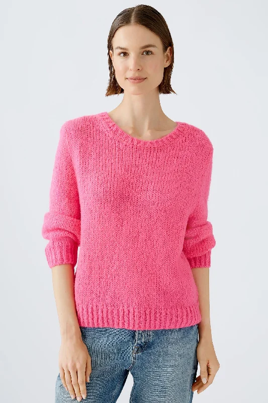 Oui 89198 Digital Pink Jumper