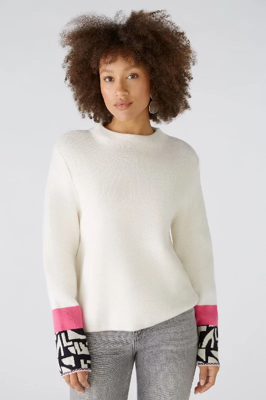 Oui 89584 Stone Pink Jumper