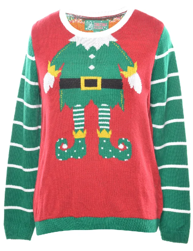 Santa Claus  Christmas Jumper - L