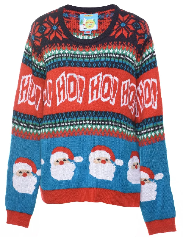 Santa Claus  Christmas Jumper - XL