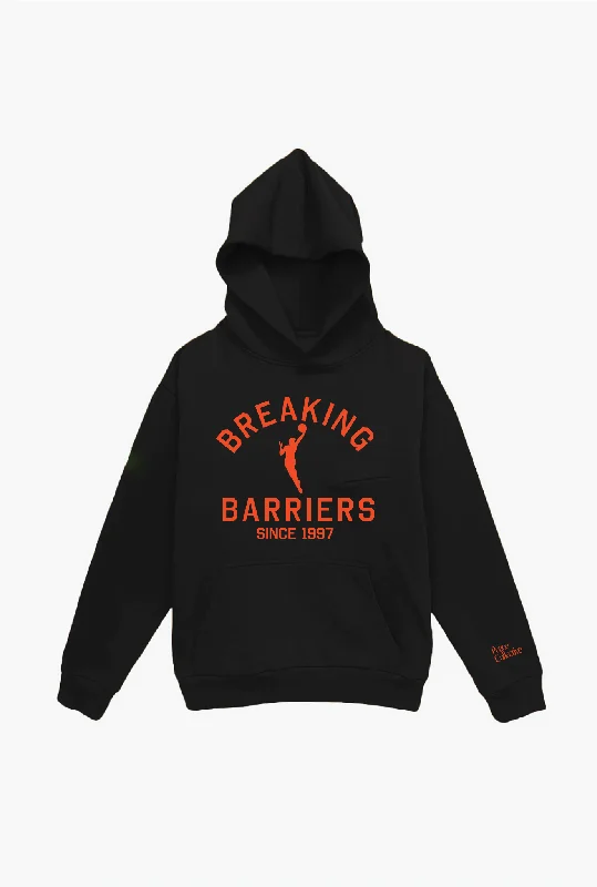 Breaking Barriers Heavyweight Hoodie - Black