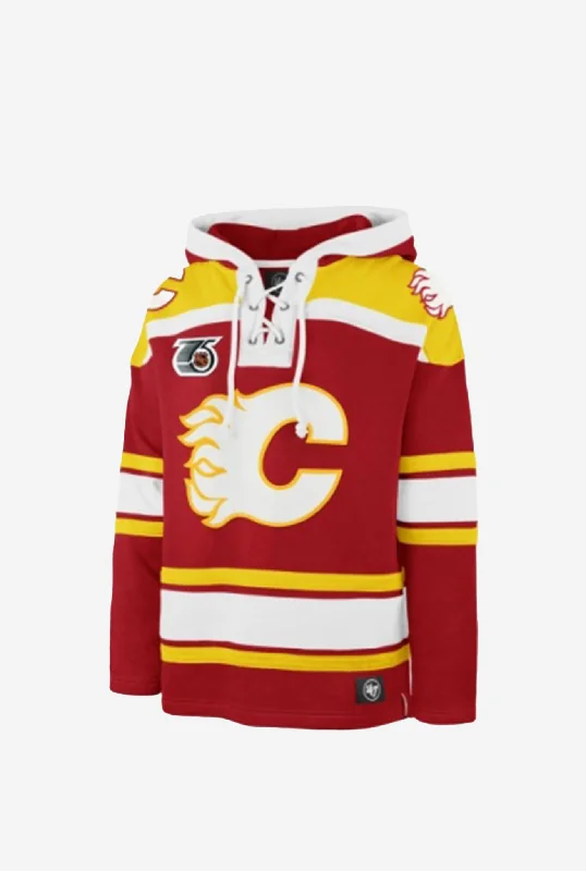 Calgary Flames Retro Freeze '47 Lacer Hoodie