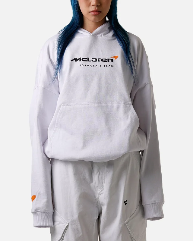 Culture Kings X Mclaren 'Las Vegas Grand Prix 2024' Piastri And Norris Hoodie White