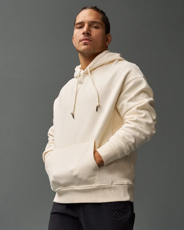 RUDIS Titan Heavyweight Fleece Hoodie - Cream