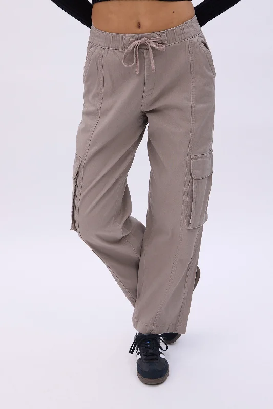 High Rise Baggy Cargo Pants