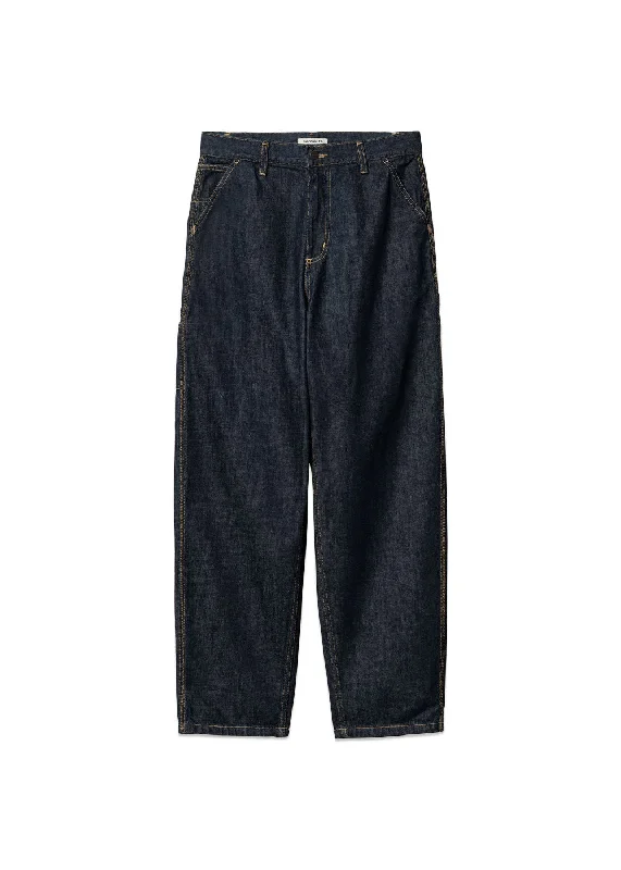 W Brandon Single Knee Pant - Blue Rinsed