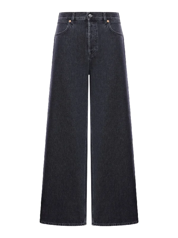 WIDE LEG DENIM PANT