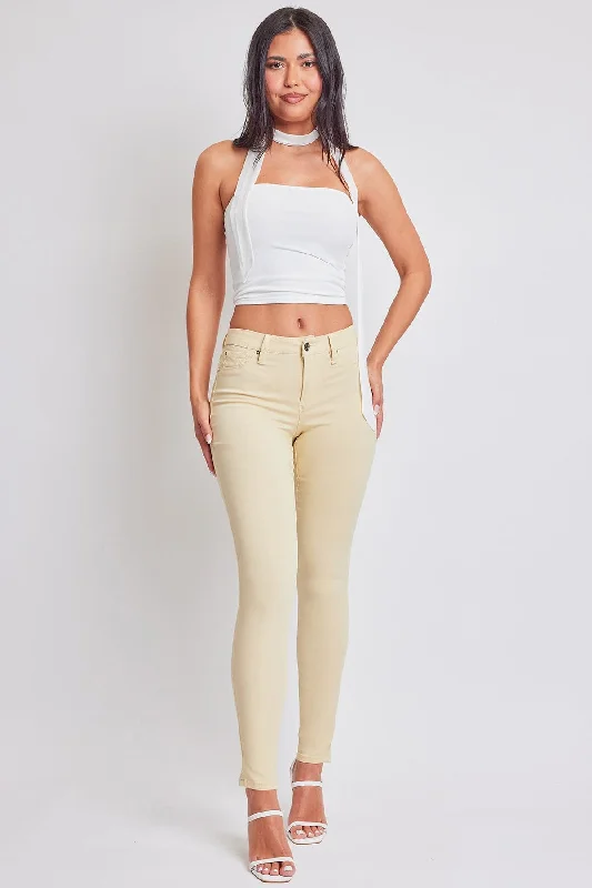 Women's Hyperstretch Skinny Pants, Banana Cream