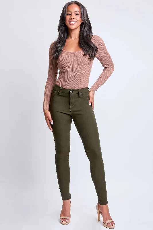 Women's Hyperstretch Skinny Pants, Dark Olive