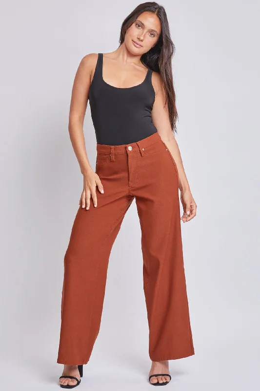 Women's Hyperstretch Wide Leg Pants, Copper