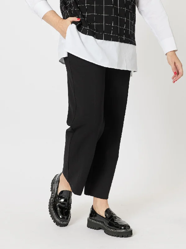 Holly Tummy control Ponti Pant - Black