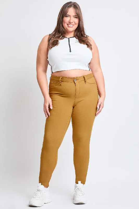 Women´s Plus Hyperstretch Forever Color Skinny Pants - Warm Tones