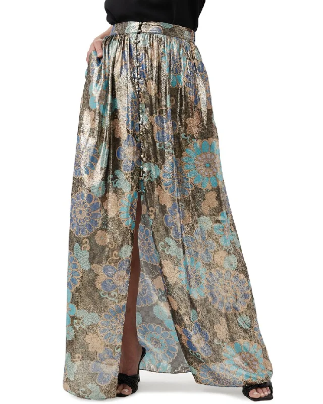 Trina Turk Akura Silk-Blend Skirt