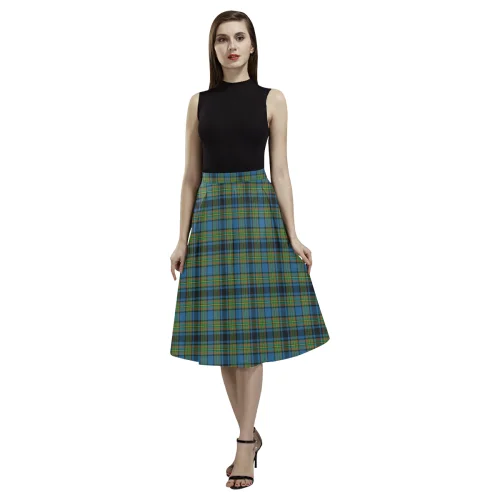 Gillies Ancient Tartan Aoede Crepe Skirt