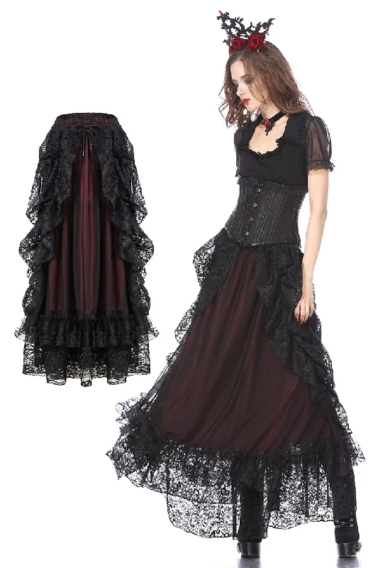 Gothic eleglant court skirt (price no incl. petticoat) KW123RD