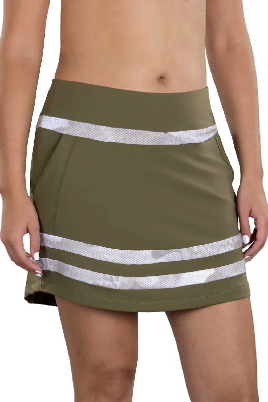 Olive Kaki Skort - FINAL SALE