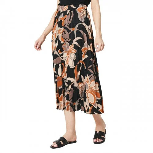 Principles Womens/Ladies Abstract Pleated Midi Skirt